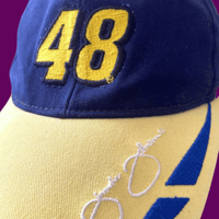Image 2 of Golden  Yellow Collection - Jimmy Johnson NASCAR Hat
