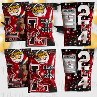 Image 6 of Graduation Chip Bags - Graduation Party Favors