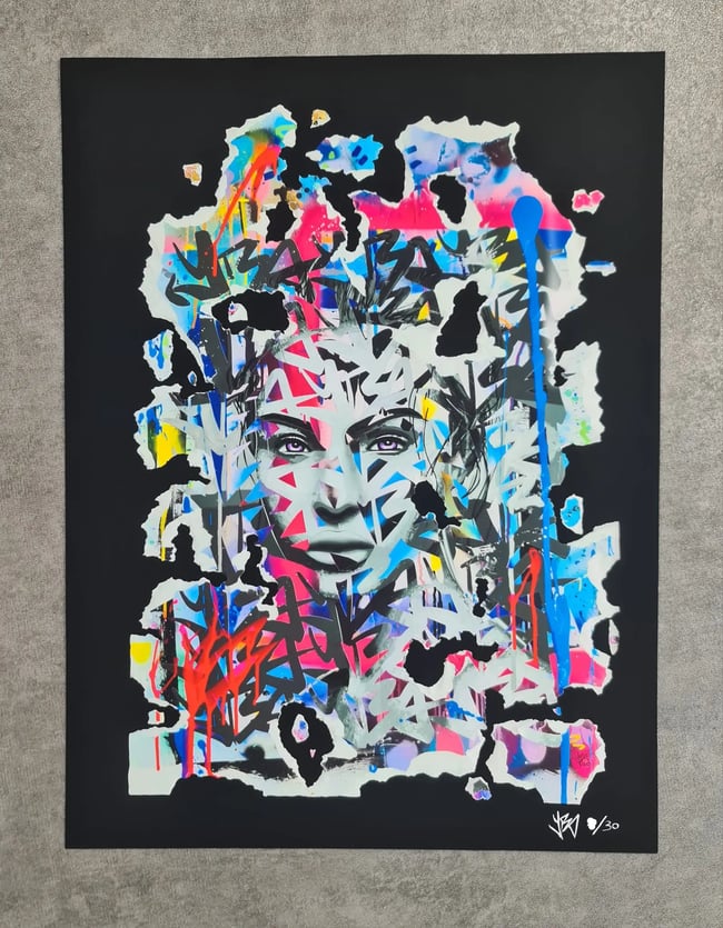 Yoann Bonneville Print Amethyste Fragment Signée Numérotée édition limitée (YBA)