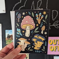 Mushroom card