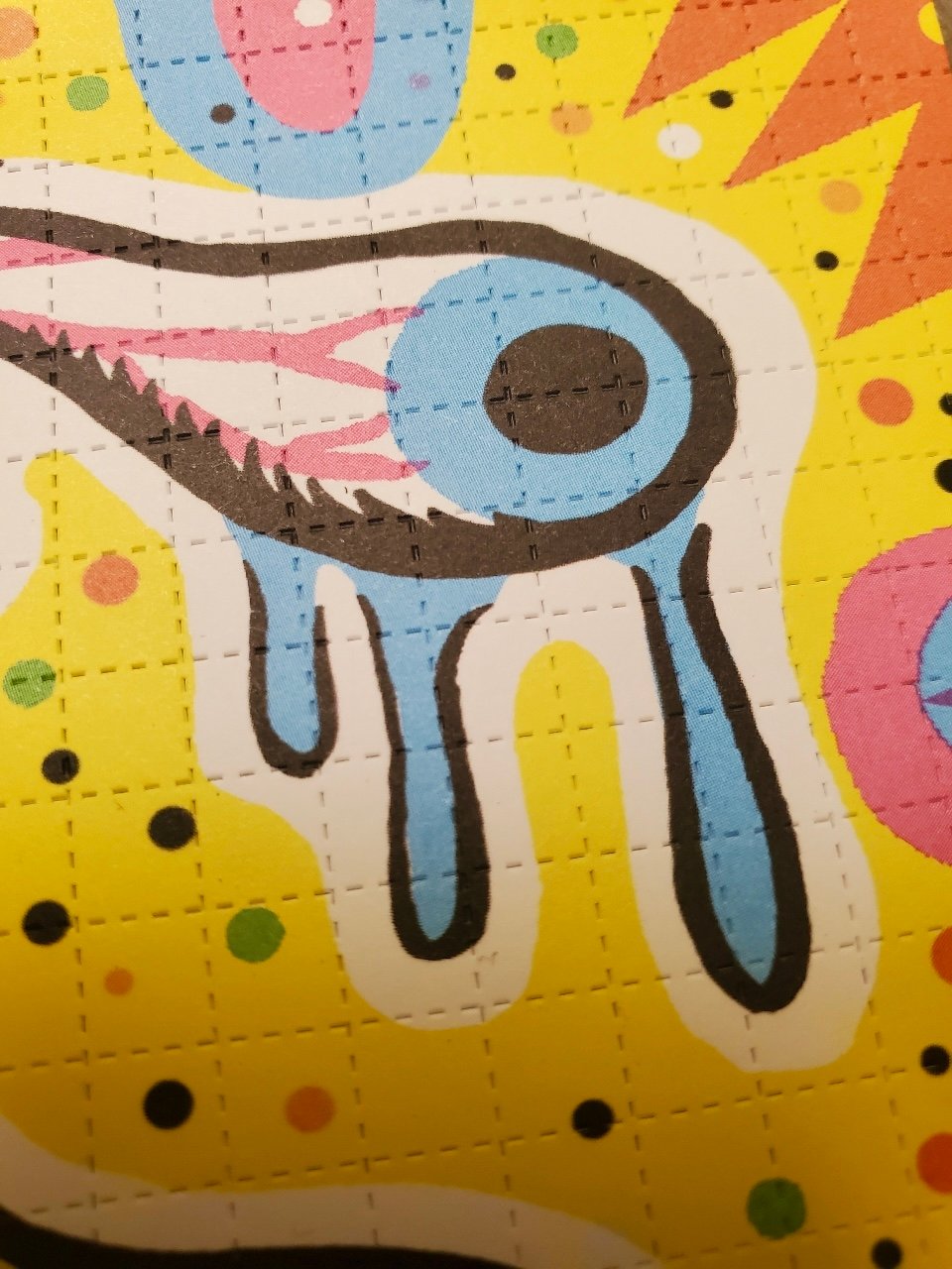 STONCKEYE blotter paper print by Mats!?