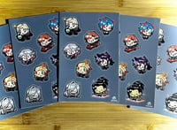 Image 3 of holoTEMPUS Mini Standees & Sticker Sheets<br>| Unofficial Fan Merch |