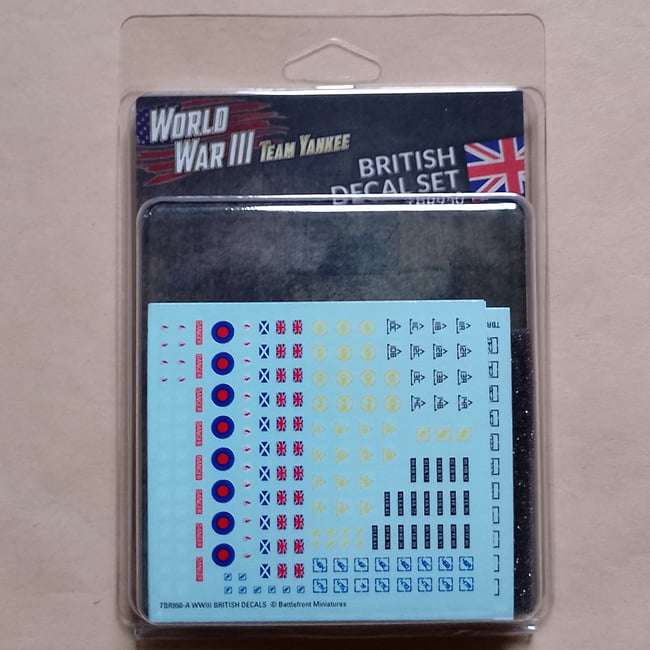 British Decal Set (TBR950)