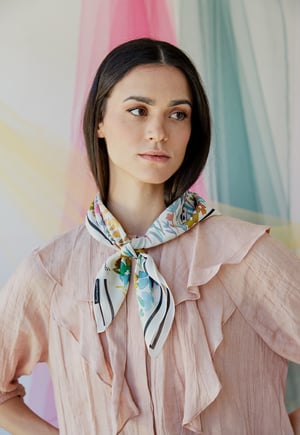 Image of PAÑUELO 100% SEDA MAMÁ.