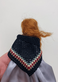 Image of Granny Shawl in 1:12 scale