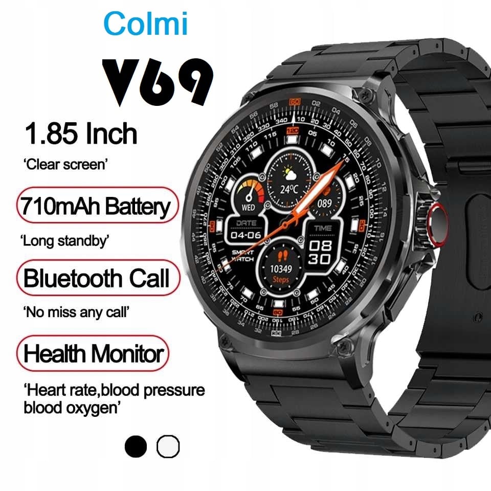 Image of Colmi V69 smartwatch 1.85-inch ultra HD