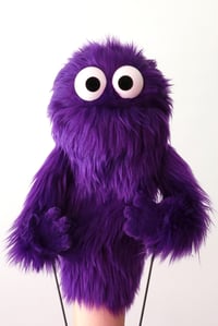Image 2 of The MINI Critter Monster Puppet in Dark Purple