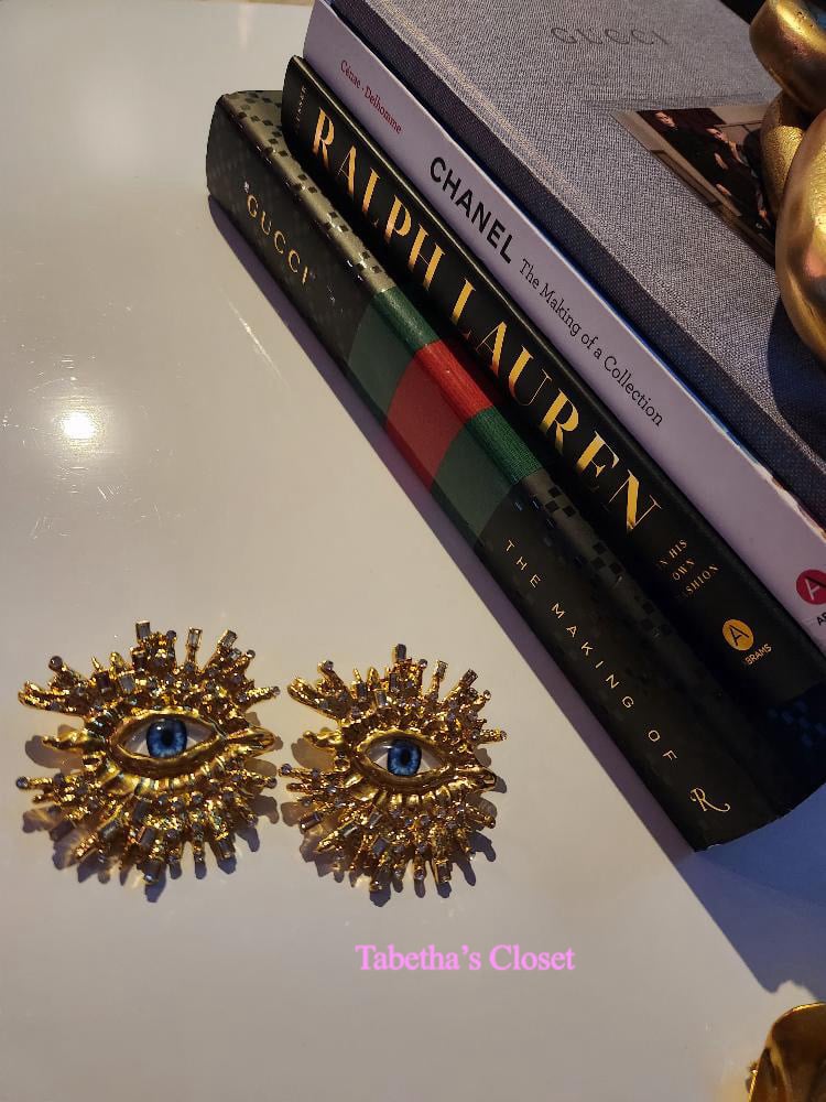 Image of Glam Eyes Earrings 