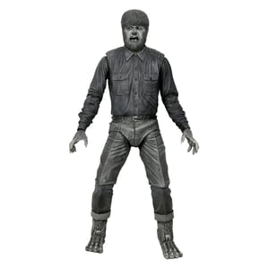 NECA Universal Monsters Ultimate Wolf Man 7" Action Figure (Black & White)