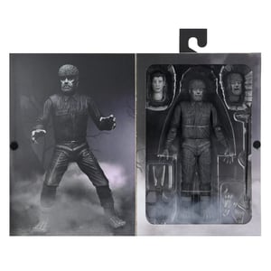 NECA Universal Monsters Ultimate Wolf Man 7" Action Figure (Black & White)