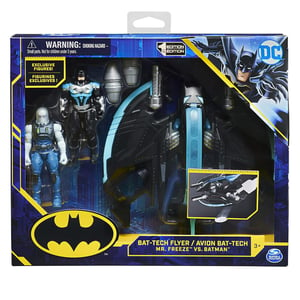 Batman Bat-Tech Flyer Mr. Freeze vs Batman Playset