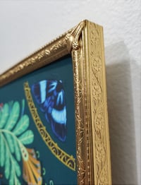 Image 2 of Truce Diptych in gold frame