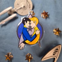 Image 1 of [STAR TREK] - Spirk- keychains