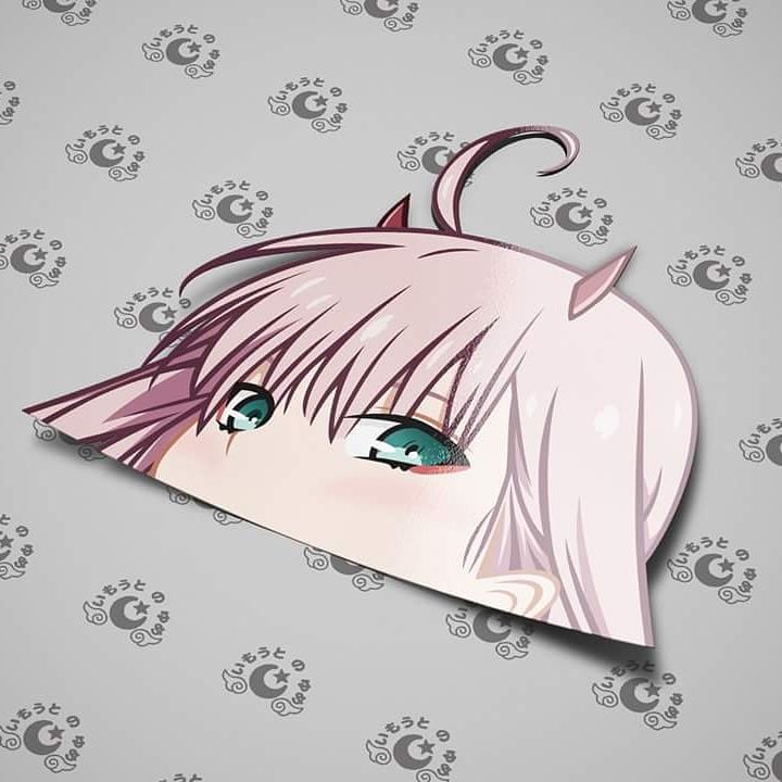 Anime Peek Style Stickers