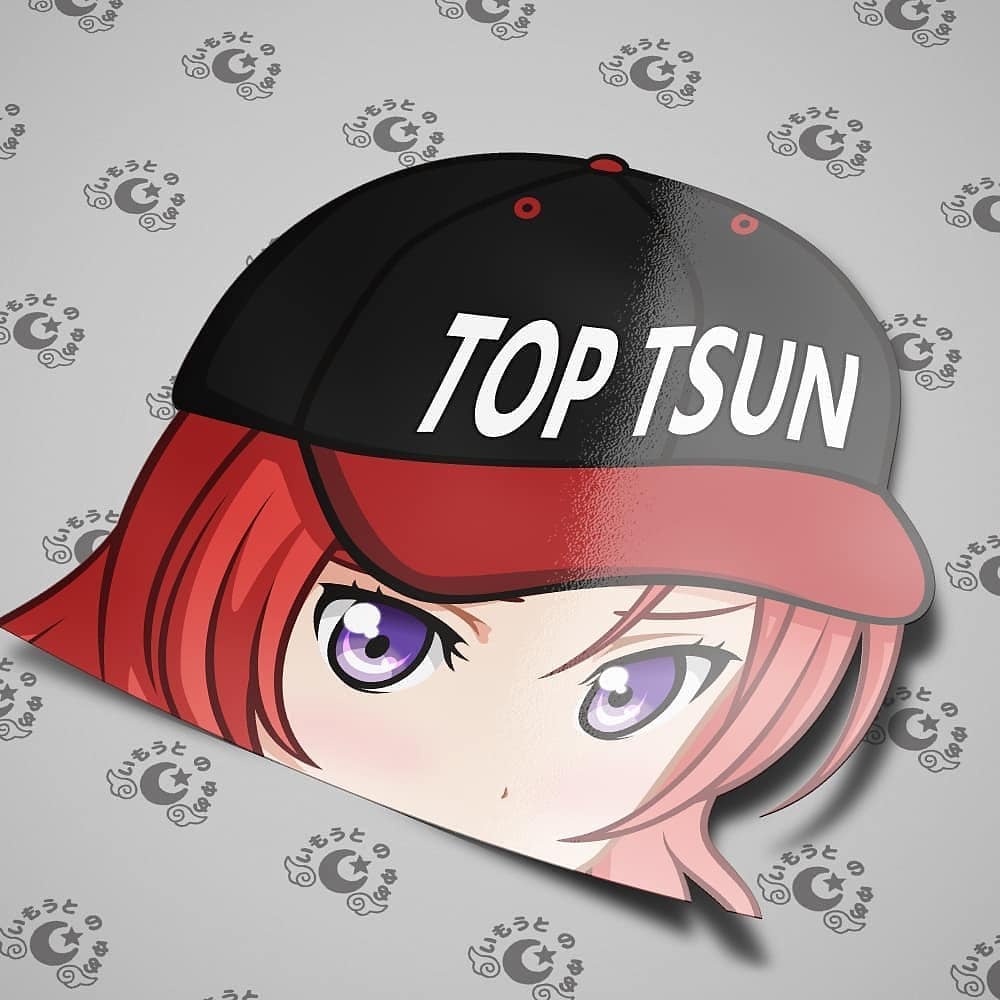 Anime Peek Style Stickers