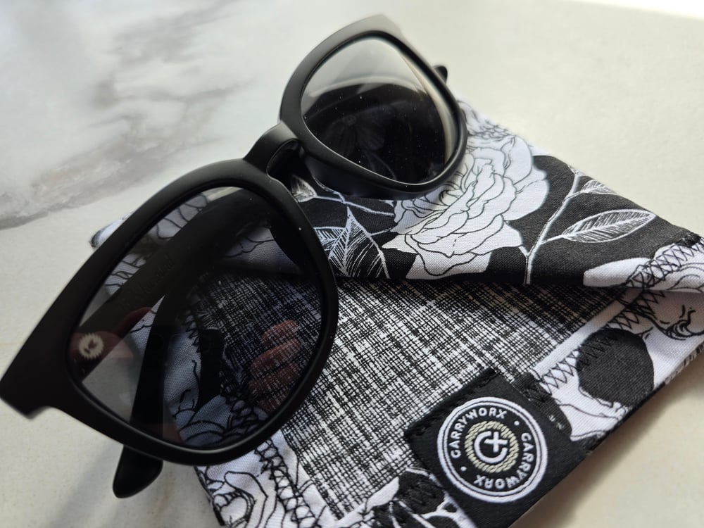 Monochromatic Floral Skulls