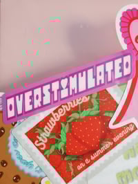 Image 2 of Overstimulated Sticker
