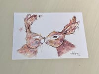 Image 2 of Kissing Bunnies