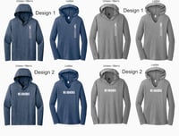 DM139/L Tri-Blend Lightweight Hoodie 