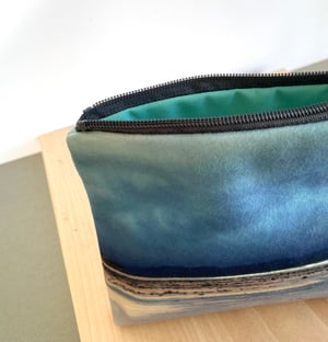 Image of Seascape, wash bag, make-up, toiletries zipper pouch