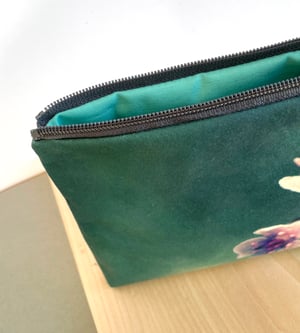 Image of Blossom, wash bag, make-up, toiletries zipper pouch