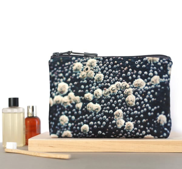 Image of Barnacles, wash bag, make-up, toiletries zipper pouch