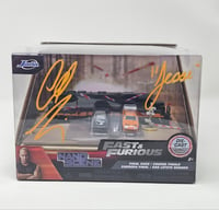 Image 1 of Fast and Furious NANO SCENE "Final Race" -- AUTOGRAPHED 