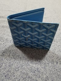 Image 5 of Goyard Slot Wallet Victoire Companion Goyardine  Dark Blue