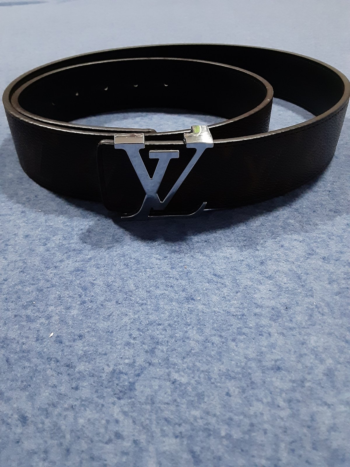 LV Belt Brown With Silver Buckle | daplugstore