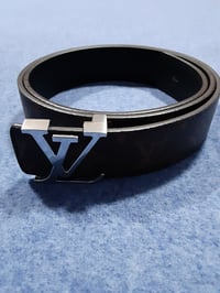 Image 6 of LV Belt Brown With Silver Buckle