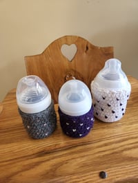 Image 2 of Little Hearts Baby Bottle Cover