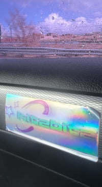 KITZBITZ VINYL HOLOGRAPHIC STICKER
