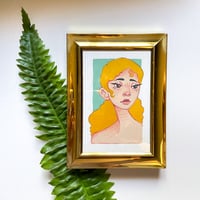 Image 1 of Dawn original gouache painting