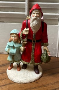 Image 1 of Beautiful Santa and Little Snow Girl