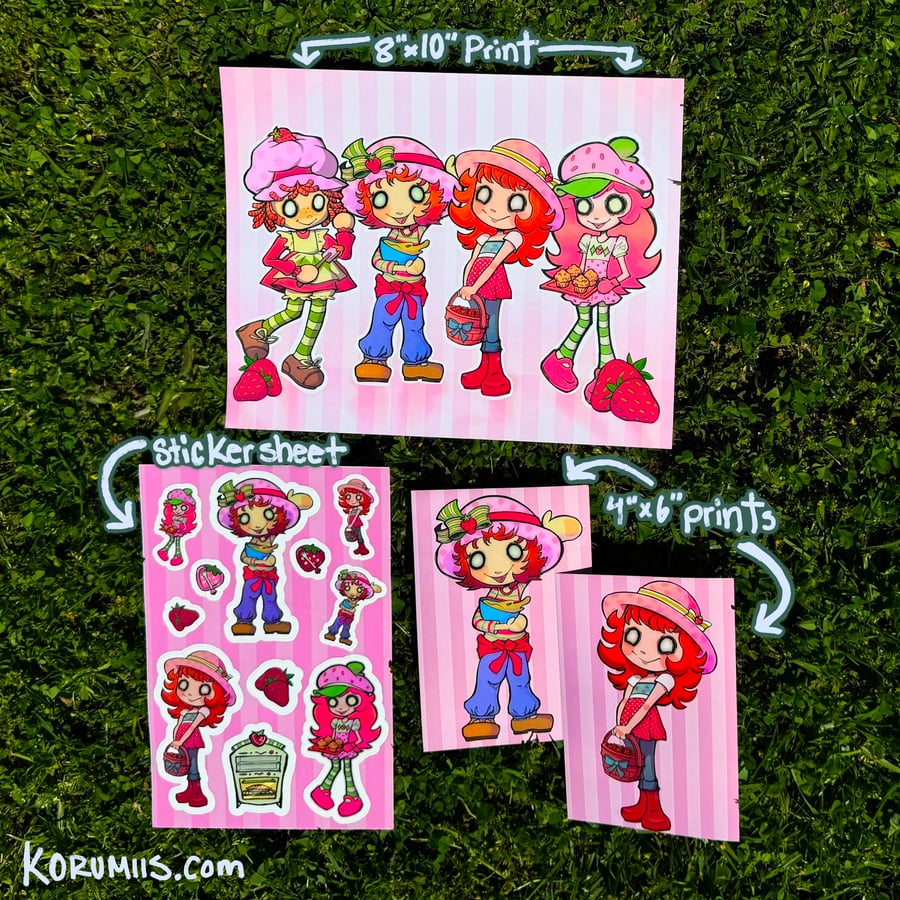 Image of ALL Strawberry Shortcake Items!