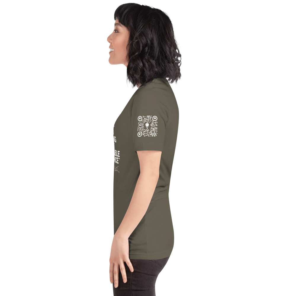 RICHARD EDWARDS WEARS TIGHT TEE AND SWIGS RED WINE™ | Unisex