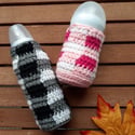 Plaid Baby Bottle Cover