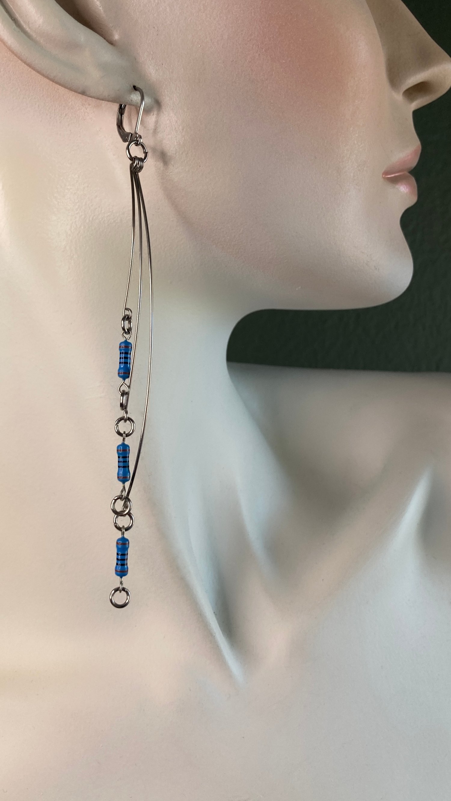 Image of P3 Earrings - Blue