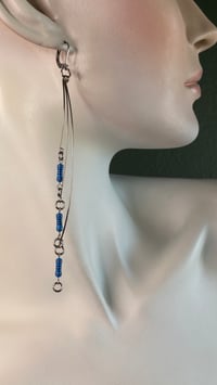 Image 2 of RESIST | P3 Earrings - Blue