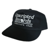 Unscripted Records Hat - Black
