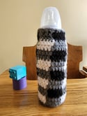 Plaid Baby Bottle Cover