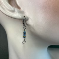 Image 1 of RESIST | Resist1 Earrings - Light Blue
