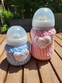 Heart Baby Bottle Cover