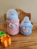 Heart Baby Bottle Cover