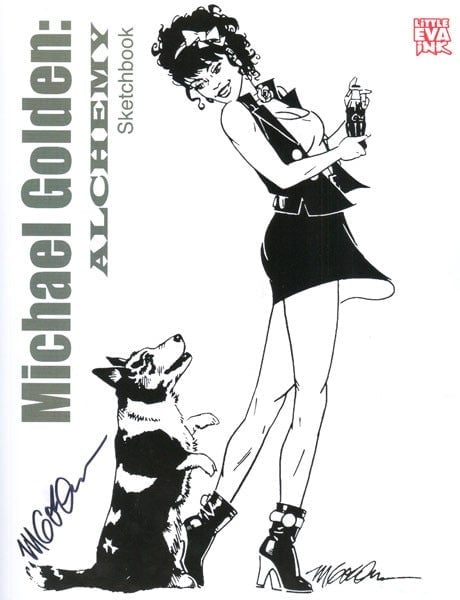 ALCHEMY SKETCHBOOK BY MICHAEL GOLDEN