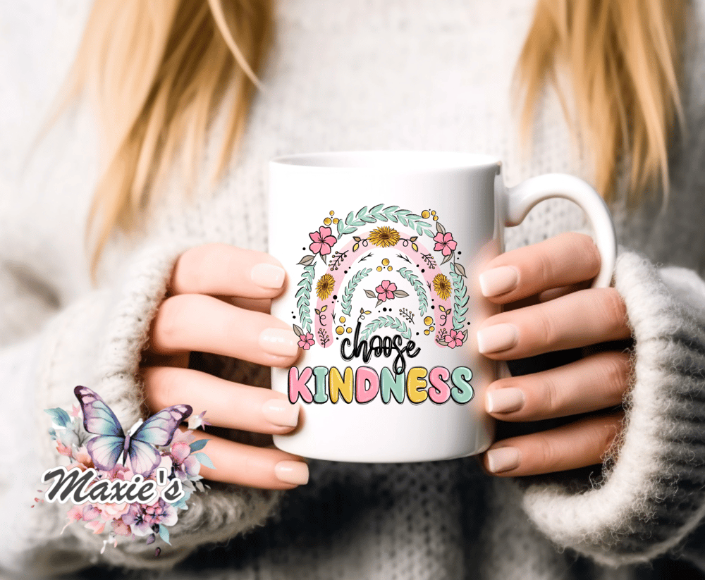 Image of Choose Kindness Sublimation Decal Print 