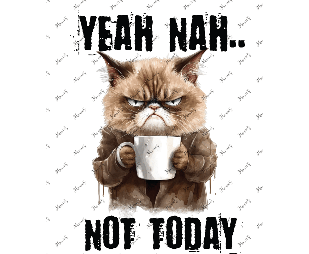 Image of Grumpy Cat Sublimation Decal Print 