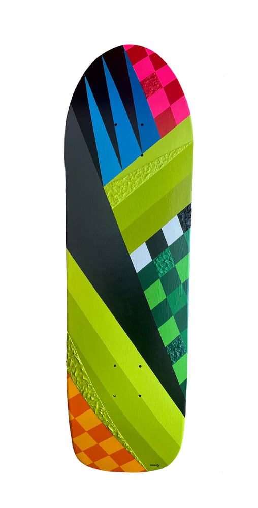 Image of "Geo #165" | The Geo Series | Custom Skate Deck