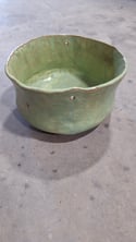 Green deep bowl
