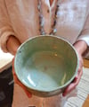 Green deep bowl